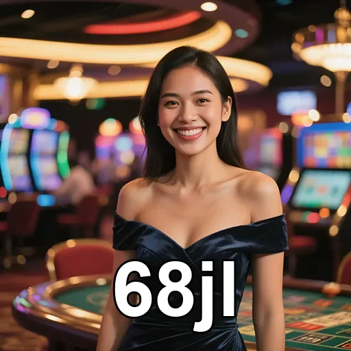 68jl casino gaming woman