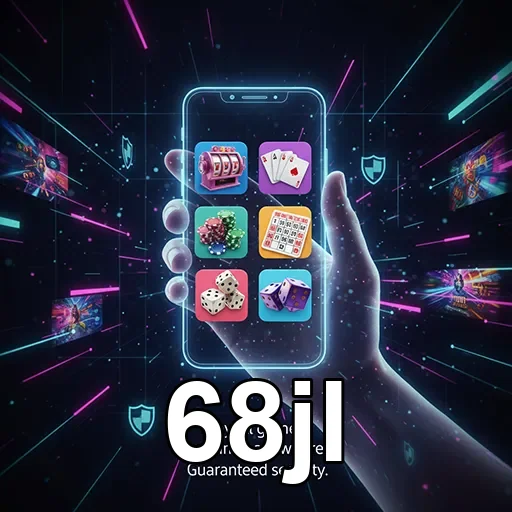 Mobile player enjoying casino games with 68jl offers