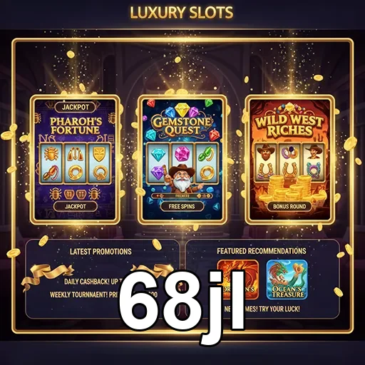 68jl luxury slots promotions